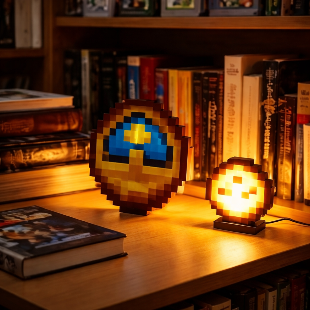 Reloj minecraft real